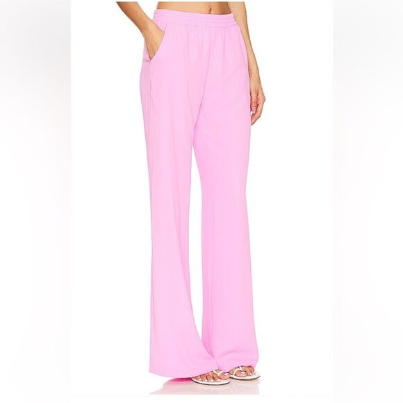 Amanda Uprichard Vera Pants Carnation
Vibrant Pink Wide Leg pull on Revolve S - Picture 4 of 9